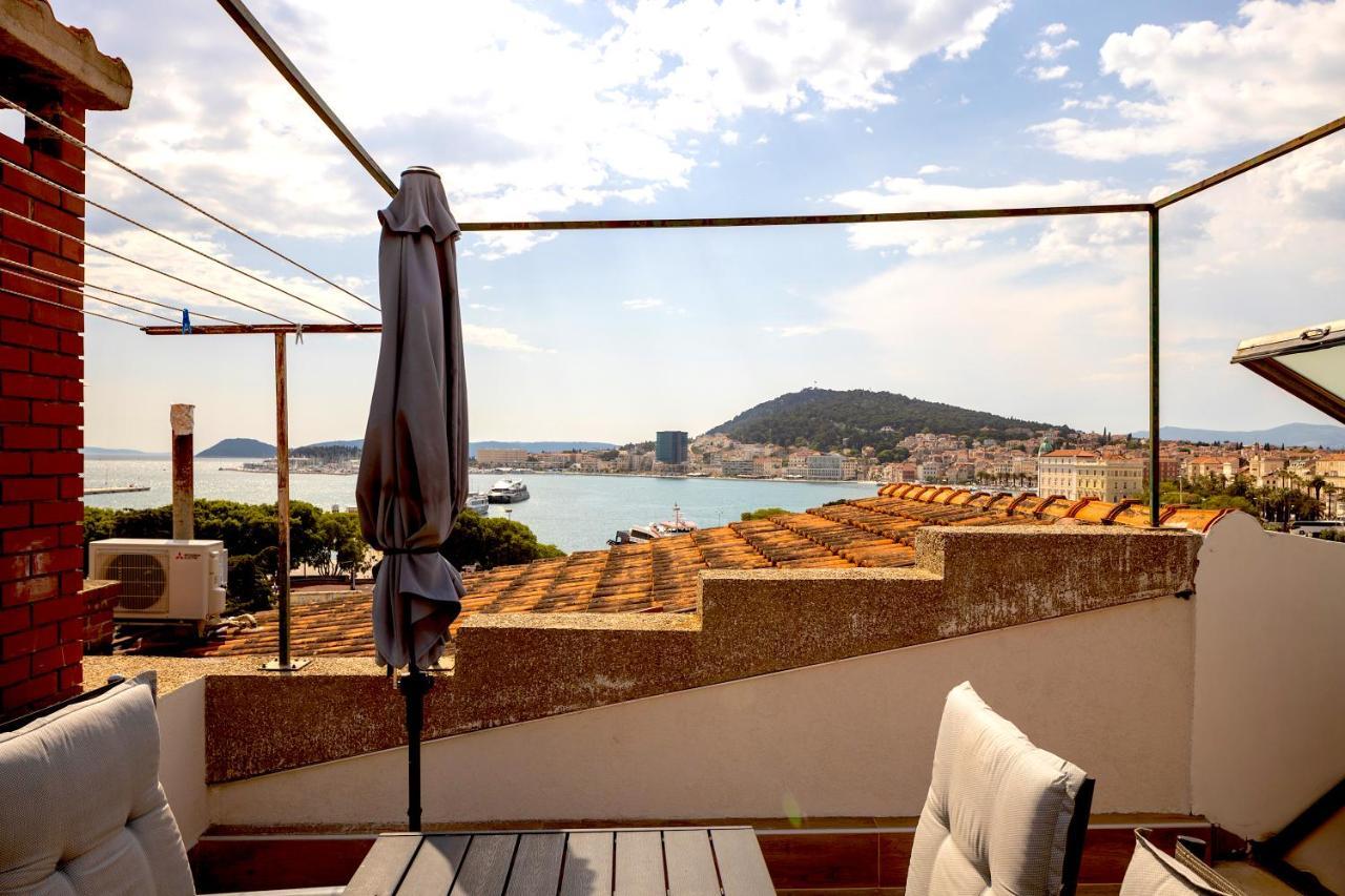 Luxury Apartment Olavia Rooftop Terrace & Seaview Split Zewnętrze zdjęcie